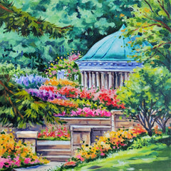 Beverley Jane Title: To The Garden (Italian Garden at Maymont Park)