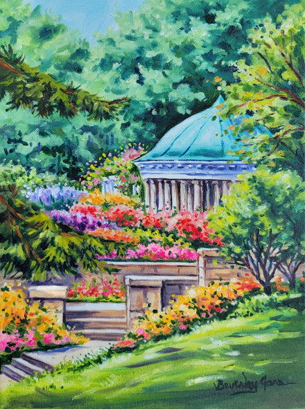 Beverley Jane Title: To The Garden (Italian Garden at Maymont Park)