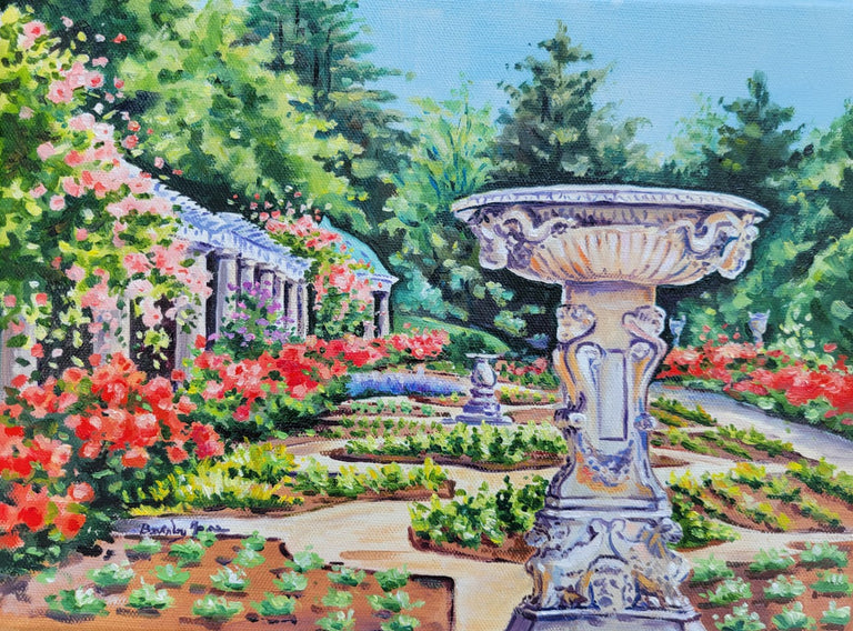 Beverley Jane Title: New Plantings at the Garden (Italian Garden Maymont Park)
