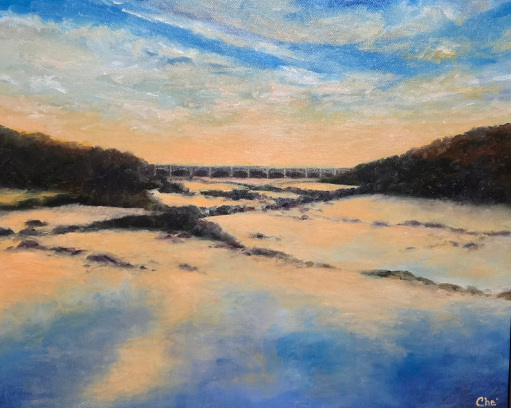 Billingsley, Ché Cheryl Title: Sunset Over the James