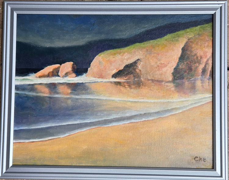 Billingsley, Ché Cheryl Title: The Beach at Night