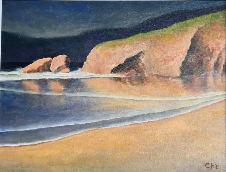 Billingsley, Ché Cheryl Title: The Beach at Night