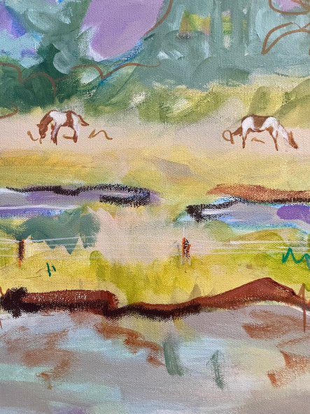 Bonner, Laura Title:  Misty Marshes