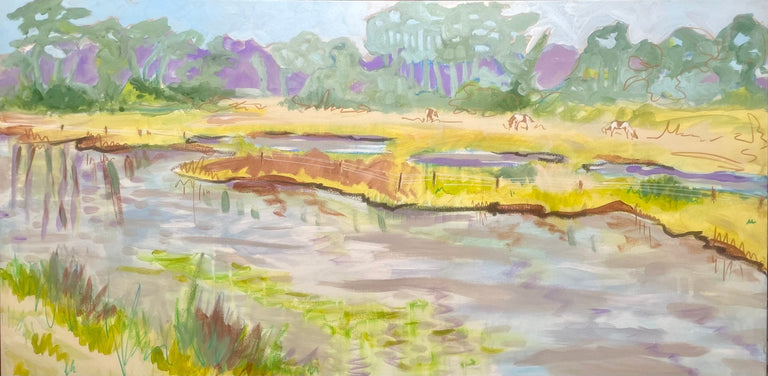 Bonner, Laura Title:  Misty Marshes