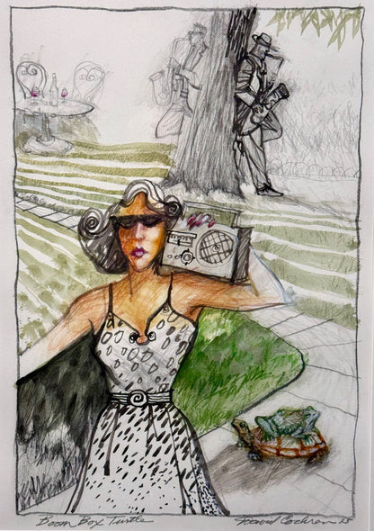 Cochran, David Title: Boom Box-Turtle #17