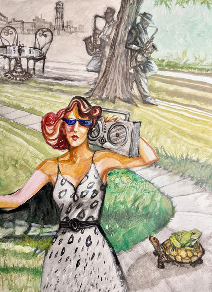 Cochran, David Title: Boom Box-Turtle #4