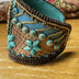 Bryan, Jody  title: Turquoise and Bronze Cuff