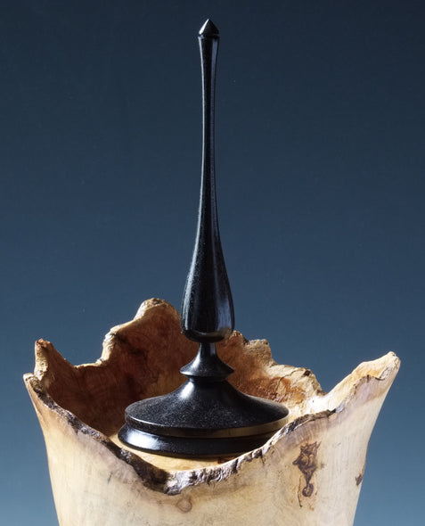 Bushman, David Title: Lidded Pedestal Vessel