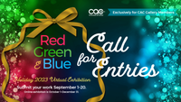 Call For Entries - Red, Green & Blue a Virtual Exhibition for Gallery Members Only! | 