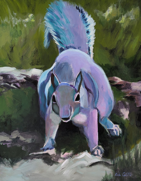 Adele Castillo Title: I Saw a Squirrel and It Saw Me