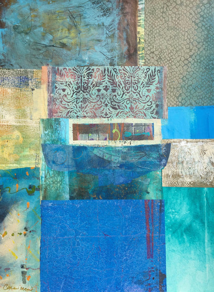 Catherine Ann Mein Title: Textures in Blue