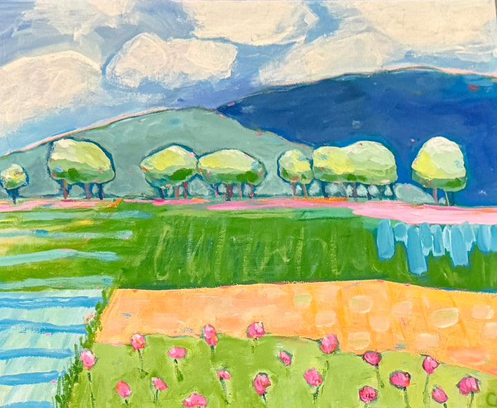 Celie Gehring Title: Blue Mountains