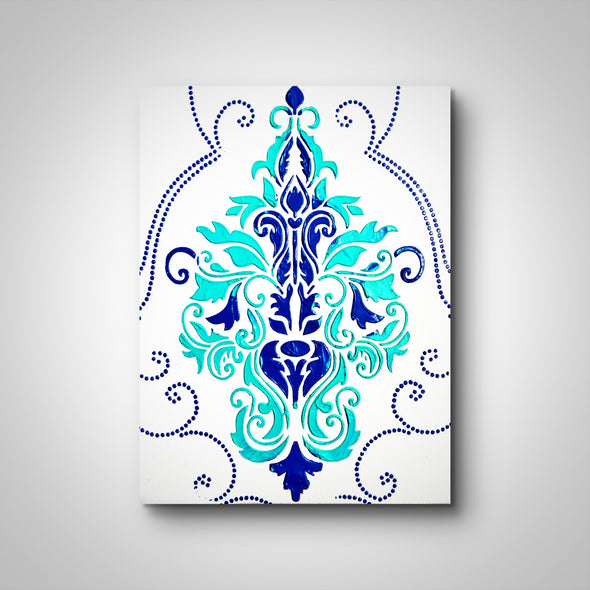 Syeda Mleeha Shah Title: Cerulean Grace