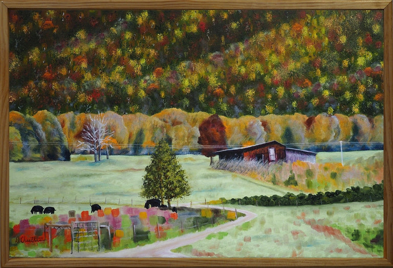 Cheatham, David title: Bath County Barn