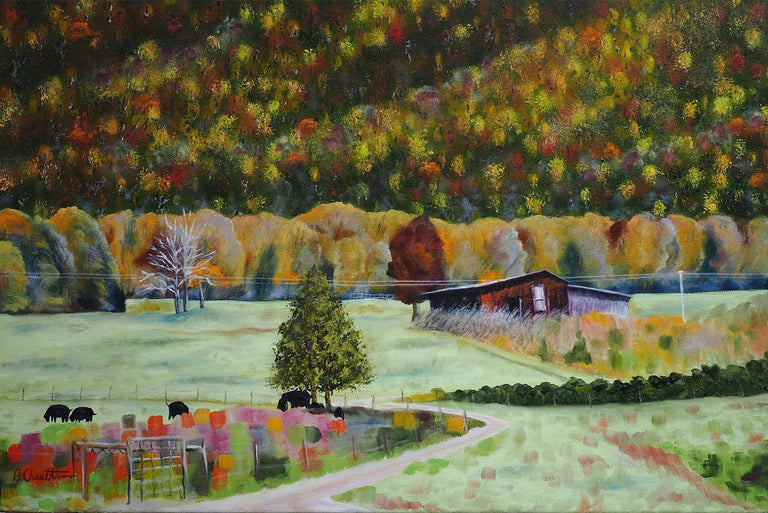 Cheatham, David title: Bath County Barn