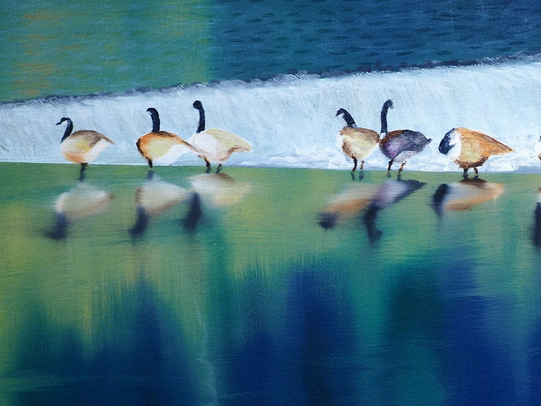 Cheatham, David Title: Gaggle at the Z Dam