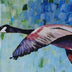 Cheatham, Elizabeth Title: Geese in Spring Flight