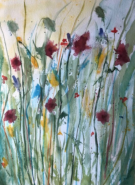 Cindy Bollinger Title: Meadow Flowers