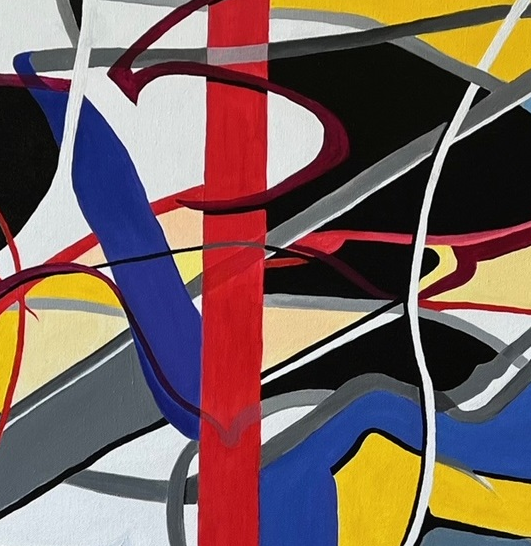Cooper, James title: Nude on a Subway Map