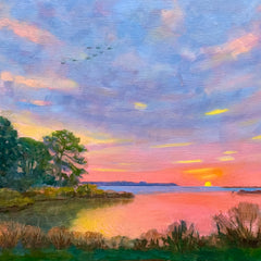 Marjorie Perrin Title: Snug Harbor Sunrise