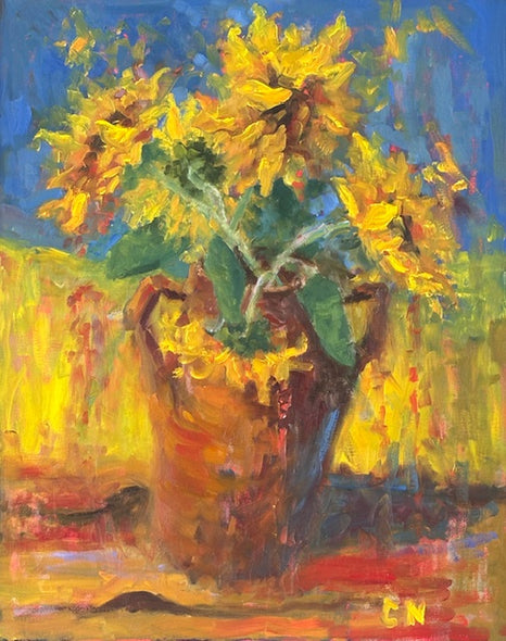 Curney Nuffer Title: Sunflowers