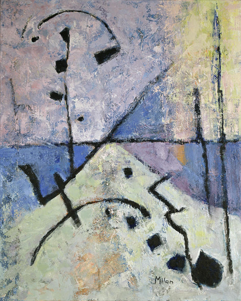 Deborah Milan Brudvig Title: Allemande Horizon 1