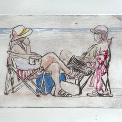 Diane Wilkin Title: Contemplating Couple