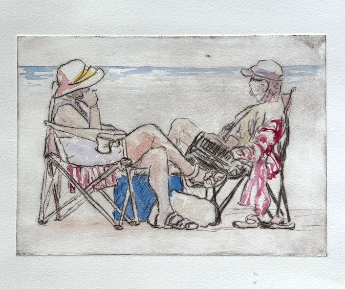 Diane Wilkin Title: Contemplating Couple