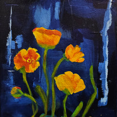 Dianna Waters Title: Blue Orange