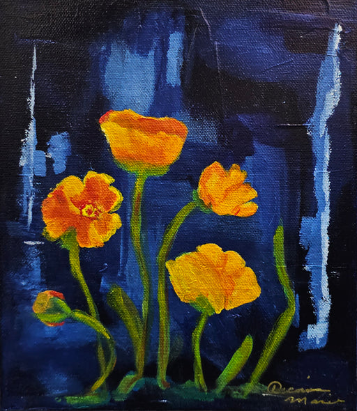 Dianna Waters Title: Blue Orange