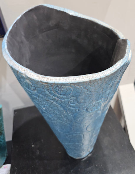 Dianna Waters Title: Vase Raku Slab