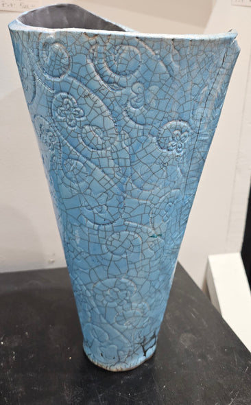 Dianna Waters Title: Vase Raku Slab