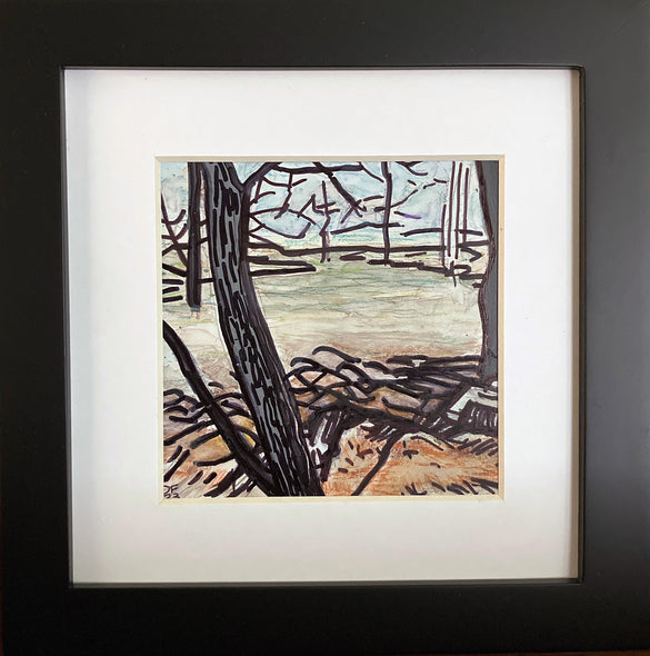 Donna Frostick Title: River in Winter 1