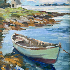 Doug Zeigler Title: Dinghy, Maine Coast