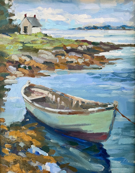 Doug Zeigler Title: Dinghy, Maine Coast