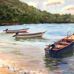 Doug Zeigler Title: Jamaican Fishing Boats