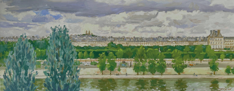 Doug Zeigler Title: Sacre Coeur viewed from D'Orsay, Paris