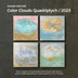 Duane Cregger: Color Clouds Quadripytch