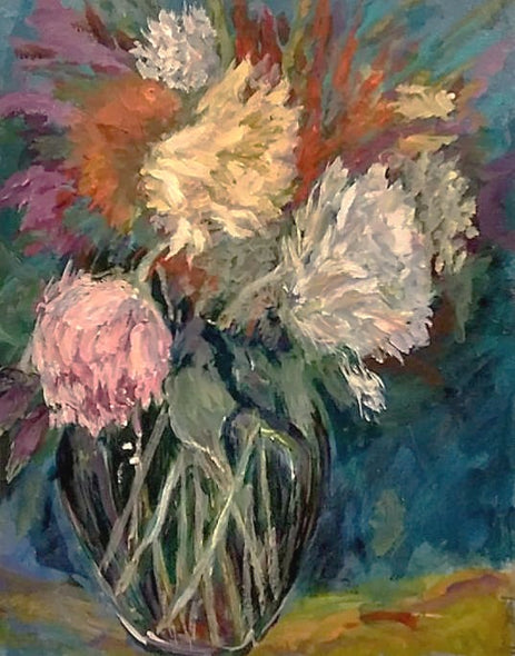 Rosemary Duda Title: Peonies Bouquet