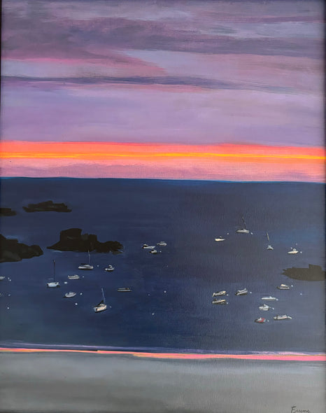 Elizabeth Evans Title: Brittany with Boats