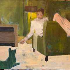 Elizabeth Evans Title: Merle with Girl