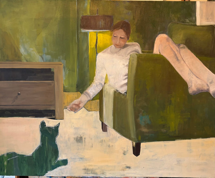 Elizabeth Evans Title: Merle with Girl