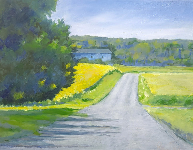 Ellen Zinder Title: French Country Road