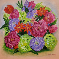 Netting, F. Ellen title: Flower Explosion