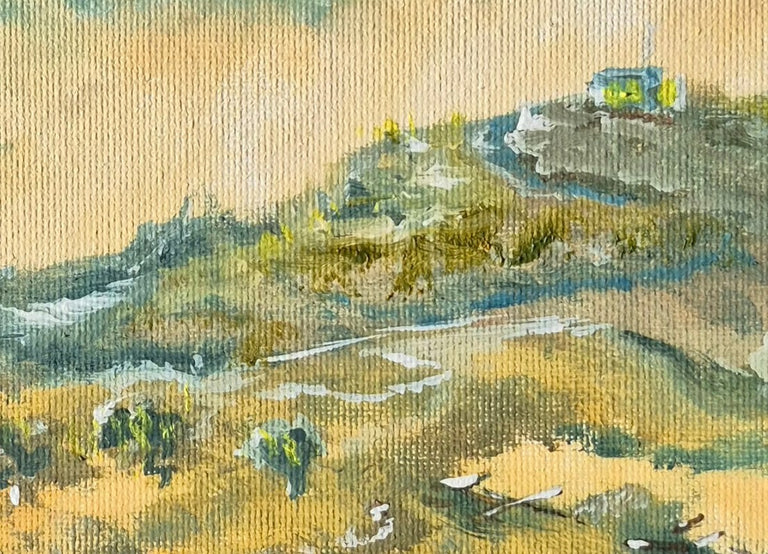 Artist "Free" Title: Yard of House on Hill