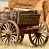 Fletcher, Nöel-Marie title: Old American West: Buckboard at Fort Union, NM