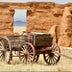 Fletcher, Nöel-Marie title: Old American West: Buckboard at Fort Union, NM