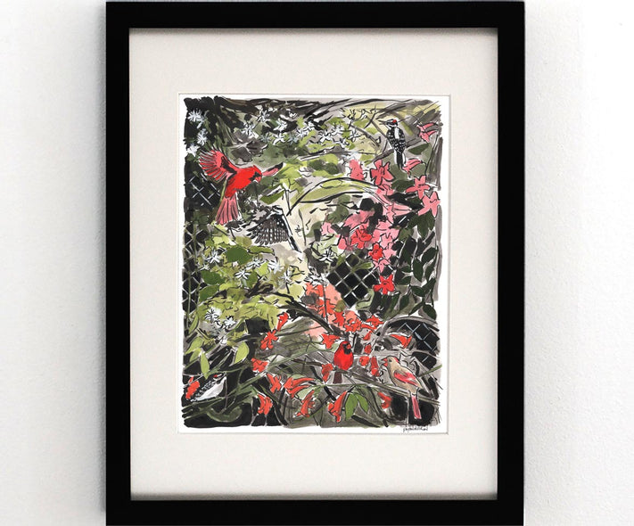 Peyton Millikan Title: Flora & Feathers III