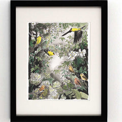 Peyton Millikan Title: Flora & Feathers I