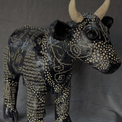 Freed, Deborah Title: Sgrafitto Cow (Agnes)